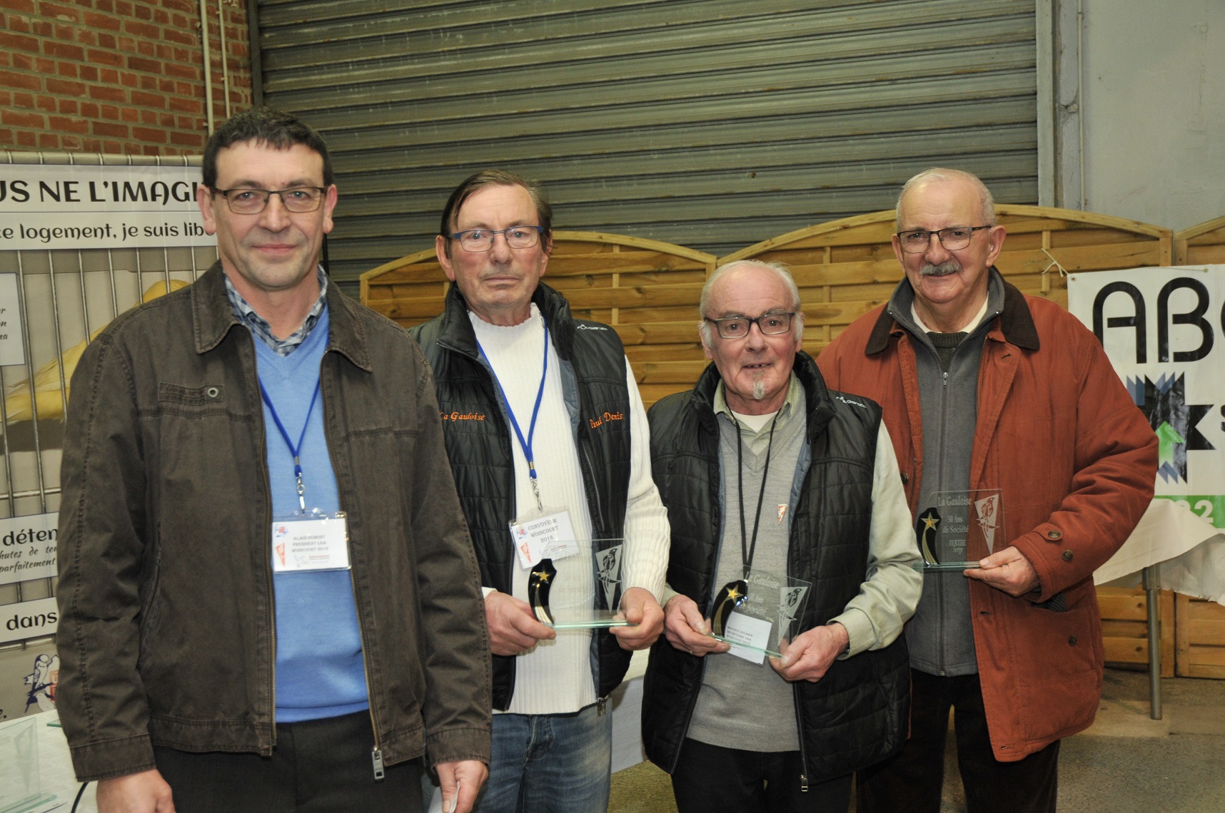 les vétérans : 50 ans d'adhésion !
